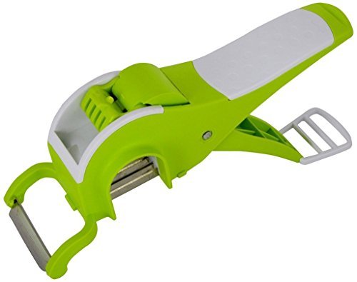 MAK BROTHERS Famous Veg Cutter, Mirchi Cutter With Lock System (Color May Vary)