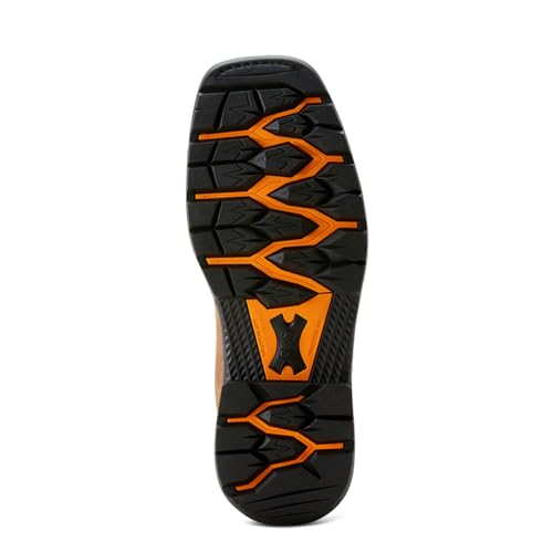 Ariat Men's Big Rig BOA Waterproof Composite Toe Work Boot, Natural Tan/Black, 10 Wide3