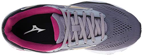 Tênis Mirai 3, Mizuno, Feminino, Cinza/Roxo, 36