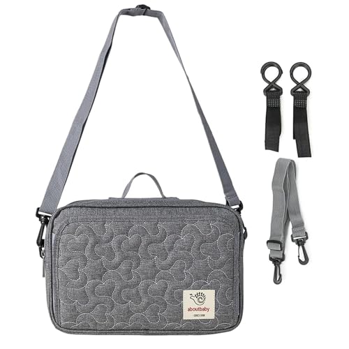Kinderwagen Organizer Kleiner. Tasche für Kinderwagen, Wickeltasche Kinderwagen und Kinderwagen, Mehrzwecktasche als Krankenhaus-Tasche für feuchttücher Baby transporttasche mit Mutterschaftstasche