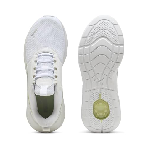 Puma Unisex X-Cell NOVA FS Straßen-Laufschuh, White Silver-Apple Spritz, 38.5 EU, Puma White Puma Silver Apfelspritz, 38.5 EU – Ansicht 4