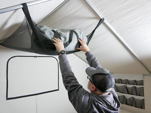 Storage Loft | Organizador de Equipaje Aéreo | Carpa de Pared | Estante de Malla miniatura 3