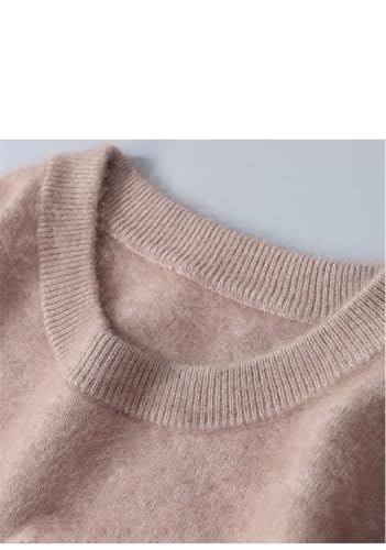 Men's Long Sleeve Sweater Round Neck Large Size Loose Knitted Sweater Warm Top3