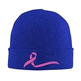 berretto in maglia breast cancer awareness beanie berretto confortevole cappello beanie morbido cappello caldo per all'aperto campeggio inverno