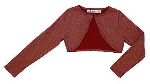 Ms Purple Girls' Holiday Shrug - Main Image