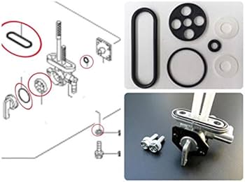 Amazon | Z400FX／Z550FX／Z400J E2～E4 パッキン ガソリン
