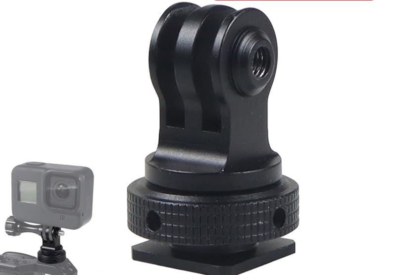 Adaptateur trépied GoPro 13 support vertical en aluminium rotatif