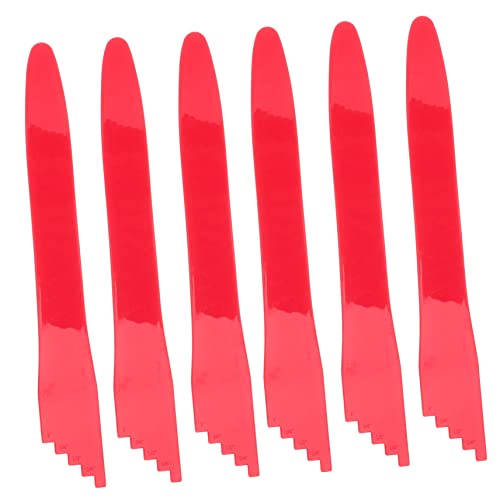 STOBAZA Canning Bubble Removers 6pcs Set Kitchen Gadgets Non-slip Canning Tools