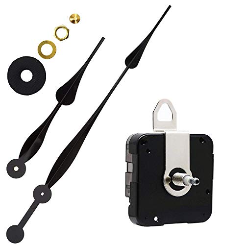Youngtown 12888 High Torque Long Shaft Clock Movement Mechanism with 12 Inch Long