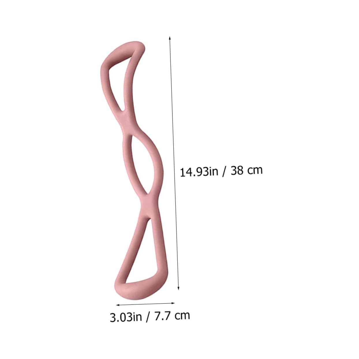 GOOHOCHY Yoga Belt Strap for Stretching Tensioner Elastic Band Yoga Bar for Pilates and Fitness