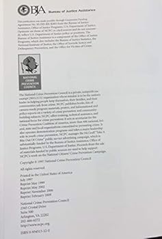 Paperback Designing safer communities: A crime prevention through environmental design handbook Book