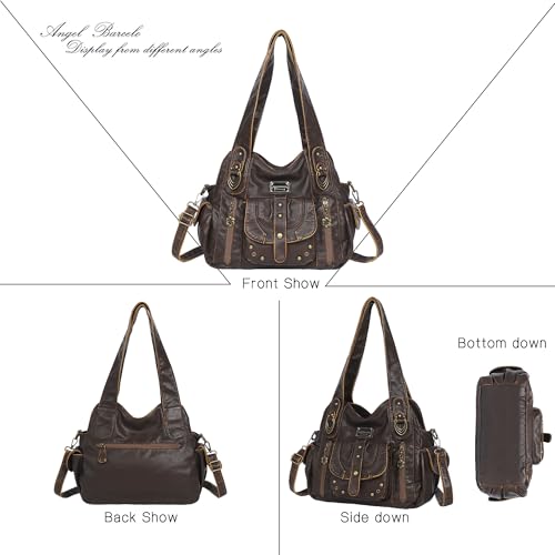 Image of Angel Barcelo Hobo Bag for Women Crossbody Purse and Handbags Shoulder Bags