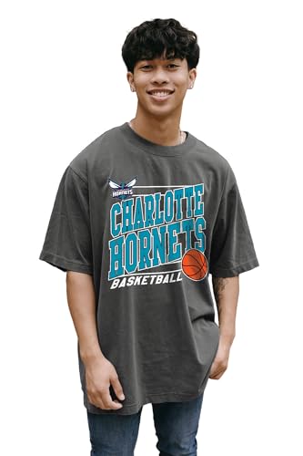 Charlotte Hornets NBA Officially Licensed T-Shirt Throwback, Large