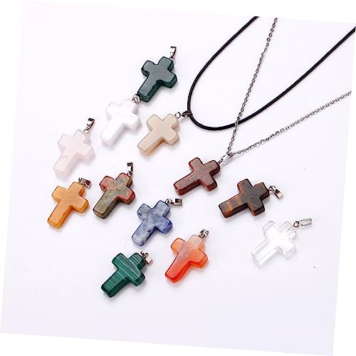 Kit de bijoux avec chaîne en or et pendentif fleur texturée - 6