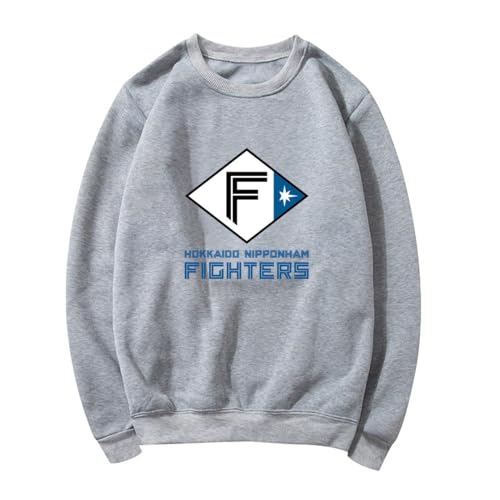 トレーナー 長袖 北海道日本ハムファイターズ スウェットシャツ クルーネック メンズ レディース パーカー プルオーバー トップス 長袖tシャツ 暖かい 人気 秋冬春 S-2XL
