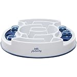 TRIXIE Hundespielzeug Intelligenz Dog Activity Strategiespiel „Slide & Feed“ – Anspruchsvolles Intelligenzspielzeug für Hunde zur Beschäftigung, ø 30x27cm – 32036
