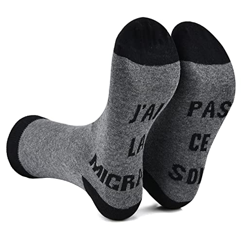Pppby Chausettes Drôle,SI TU Vois ÇA, Chaussettes Drôles Chaussettes Courtes Funny Chaussettes Fantaisie Cadeau Noël pour Amateurs De Homme Femme Cover