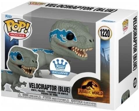 Miniatura 3 de Funko POP Velociraptor (azul) - Jurassic World: Dominion EXCLSIVE 1220