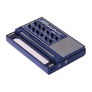 Stylophone GENX-2 Portable Analogue Synthesizer with Built-in Speaker, LFO, Filter, Analogue Delay and CV/Gate Output | Synthesizer Keyboard | Synth Musical Instrument