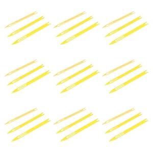CLISPEED 40- Stks Visnetten Weven Shuttle Vissen Net Repareren Voorraden Hand Weefgetouwstick Ingesteld Voor Visser Weven Naaimebrei (Willekeurige Kleur)