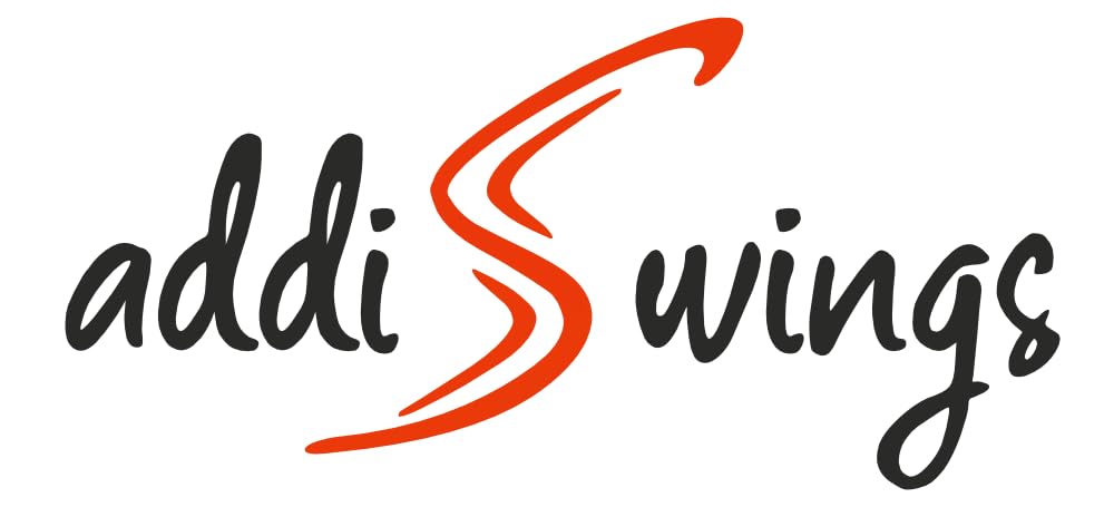 addi Häkelnadel Swing Standard Set Bundle mit 1 roten Häkelnadellehre