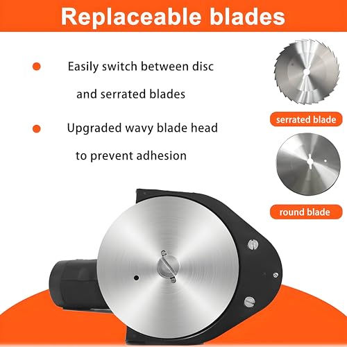 PioMue Handheld Electric Kebab Meat Slicer, Kebab Slicer Cutter Professional Electric Kebab Knife,80W, 2 Blades, for Lamb, Pork and Chicken Wired - Image 5