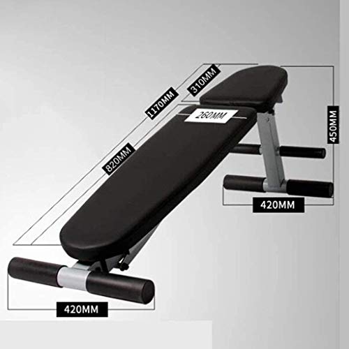 Home or Commercial Leg Fitness Equipment Bench Adjustable Benches Multi-Function Folding Dumbbell Stool Abdominal Muscle Board Sit-up Board - Image 8