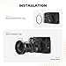 Freewell 1.5X Telephoto Lens Compatible with Fuji X100VI X100V – Enhanced Zoom & Lightweight Design-Black
