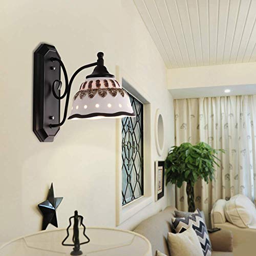 Lámpara de pared moderna E27 para iluminar habitaciones oscuras y pasillos 4