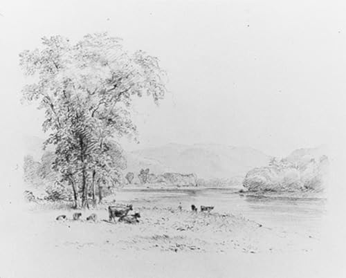 Affiche Arts Susquehanna sous Nanticoke Pennsylvanie Addison Richards Peinture Huile Toile 60x90