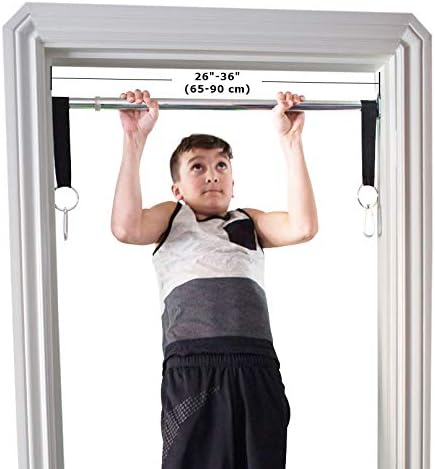 Miniatura 8 de DreamGym  barra de Trapecio y gimnasia con anillas para puerta.