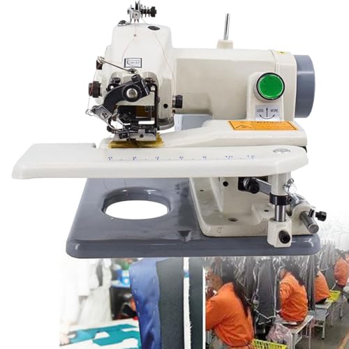 Professionelle Blindstich-Saummaschine Mit 10 Nadeln - Tragbare Nähmaschine Mit Fußpedal Für Hosenänderungen