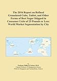  The 2016 Report on Refined Granulated Cube, Tablet, and Other Forms of Beet Sugar Shipped in Consumer Units of 25 Pounds or Less: World Market Segmentation by City