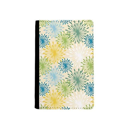 Étui portefeuille de voyage pour passeport pissenlit classique multicolore