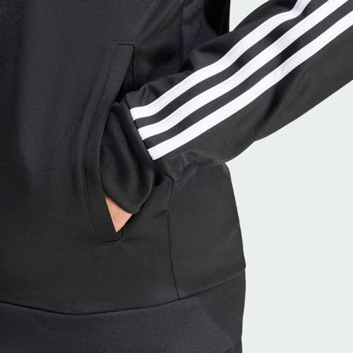 adidas mens Warm-up Tricot Regular 3-stripes Track Jacket Black/White 4X-Large/Tall - image 7