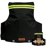 Wsobue Backflow Preventer Cover Insulated Pouch,Outdoor Pipe Insulation Cover,Winter Well Head Cover