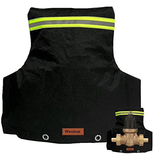 Wsobue Backflow Preventer Cover Insulated Pouch,Outdoor Pipe Insulation Cover,Winter Well Head Cover Water Well Pump Covers Sprinkler Valve Cover Insulated #TOP6