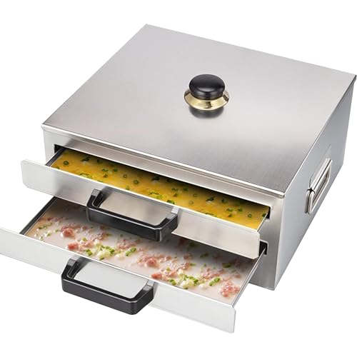 ERSDM Cuiseur vapeur multifonctionnel pour rouleaux de nouilles de riz,