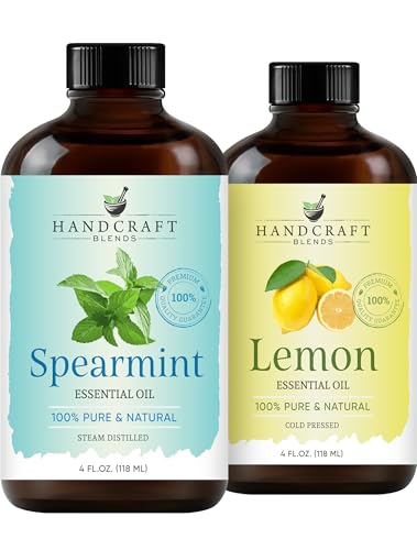Set Aromaterapia Limón y Menta Verde 2 x 4 Fl Oz