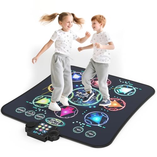 JOYCUDDLE Upgraded Dance Mat Toys for Kids 3-12...