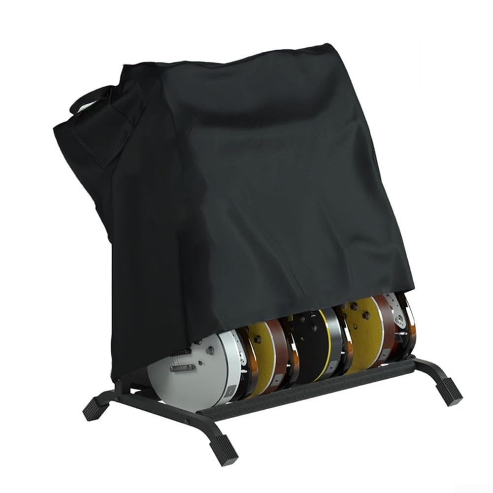 Feegow Multifunktionale Gitarrenständer-Abdeckung, Multi-Gitarrenständer-Staubschutz, E-Gitarrenständer-Schutzabdeckung, für Feuchtigkeitsregulierung Gitarrenständer bis 110 x 120 x 49 cm Größe