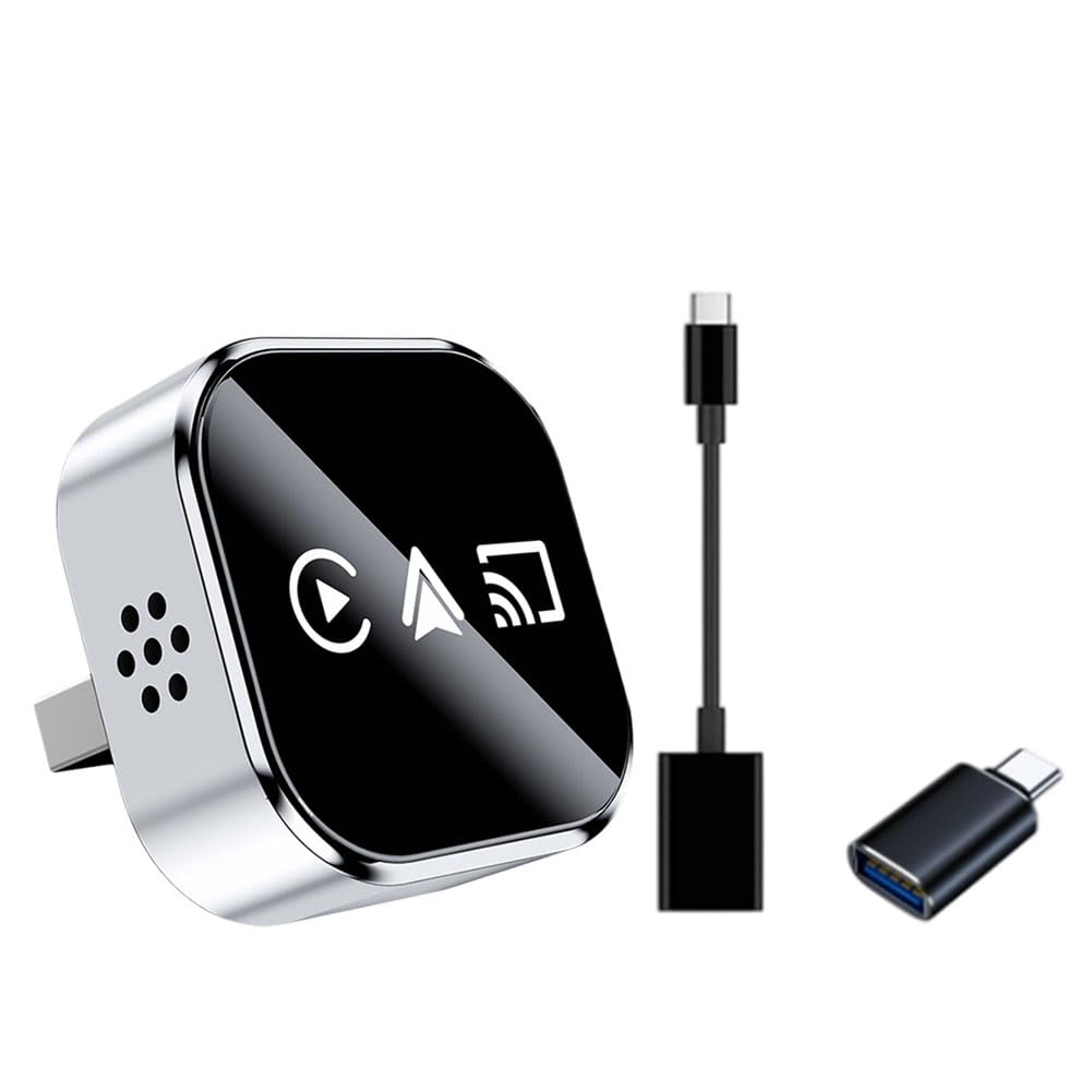 Adaptador CarPlay inalámbrico con Mirror Link USB para Android Auto Plug & Play 8