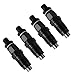 FIWARY 4pcs Diesel Fuel Injectors 16600-63G21 for Nissan Navara QD32 D22 3.2L Direct Fit Set Enhanced Spray Pattern
