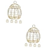 Facile à utiliser sans vous blesser les mains, surface lisse, sûre et fiable, la boîte à bonbons en forme de cage à oiseaux est utile pour vous