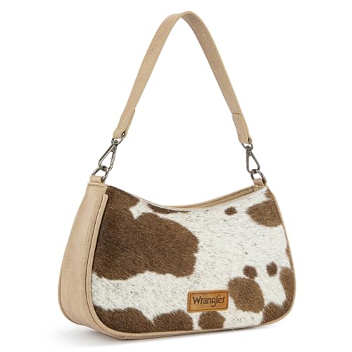 Image of Wrangler Western Shoulder Bag for Women Small Purse Aztec Hobo Bag Handbag with Detachable Strap