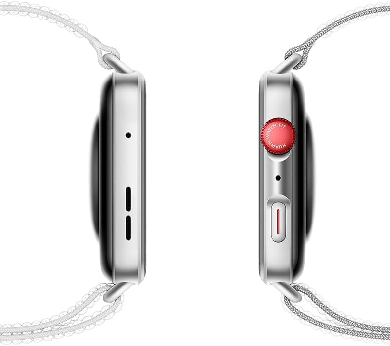 HUAWEI WATCH FIT 4 Akıllı Saat，100+ Spor Modu, Ultra İnce Tasarım, Spor ve Sağlık Takibi, 10 Güne Kadar Pil Ömrü, iOS ve Android Uyumlu, Alüminyum Kasa, 1.82” AMOLED Ekran, GPS Destekli Koşu Saati，Gri - Görsel 3