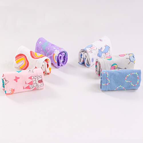 Image of Kids Series Baby Underwear Little Girls' Cotton Boyshort Panties (Pack of 6)