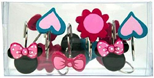 Minnie Mouse Shower Curtain Hooks Minnie Mouse Shower Curtain Hooks