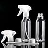 Cosywell Plastic Spray Bottles 8.8oz/260ml 4 Pack Empty Spray Bottle for Cleaning Mist/Stream Heavy Duty Water Spraying Bottle for Cooking Solutions Essential Oils Hair Care(Clear) #5