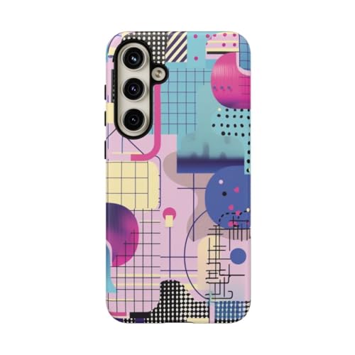 Coque Galaxy S24 Plus abstraite bleue pour sublimer votre style